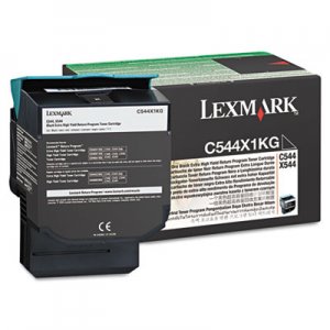 Lexmark C544X1KG C544X1KG Extra High-Yield Toner, 6000 Page-Yield, Black LEXC544X1KG