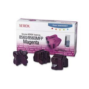 Xerox 108R00724 108R00724 Solid Ink Stick, 3400 Page-Yield, 3/Box, Magenta XER108R00724