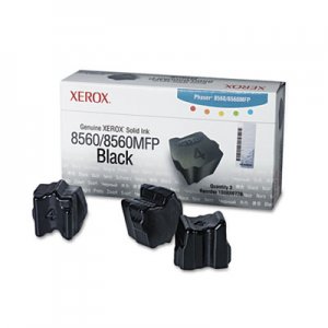 Xerox 108R00726 108R00726 Solid Ink Stick, 3400 Page-Yield, 3/Box, Black XER108R00726