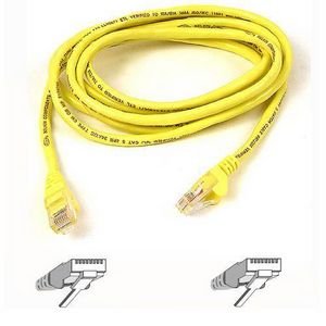 Belkin A3L791-20-YLW-S Cat5e Patch Cable