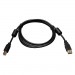 Tripp Lite U023-006 6-ft. USB2.0 A/B Gold Device Cable with Ferrite Chokes