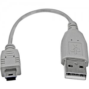 StarTech.com USB2HABM6IN 6in Mini USB 2.0 Cable - A to Mini B