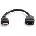 StarTech.com HDMIEXTAA6IN 6in HDMI Port Saver Digital Video Cable M/F