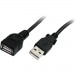 StarTech.com USBEXTAA10BK 10 ft Black USB 2.0 Extension Cable A to A - M/F
