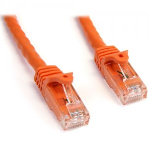 StarTech.com N6PATCH10OR 10 ft Orange Snagless Cat6 UTP Patch Cable