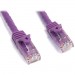 StarTech.com N6PATCH10PL 10 ft Purple Snagless Cat6 UTP Patch Cable