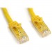 StarTech.com N6PATCH10YL 10 ft Yellow Snagless Cat6 UTP Patch Cable