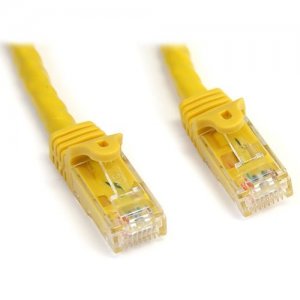 StarTech.com N6PATCH15YL 15 ft Yellow Snagless Cat6 UTP Patch Cable