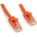 StarTech.com N6PATCH25OR 25 ft Orange Snagless Cat6 UTP Patch Cable