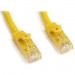 StarTech.com N6PATCH7YL 7 ft Yellow Snagless Cat6 UTP Patch Cable