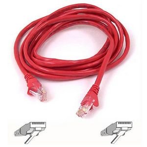 Belkin A3L791-03-RED Cat5e Network Cable
