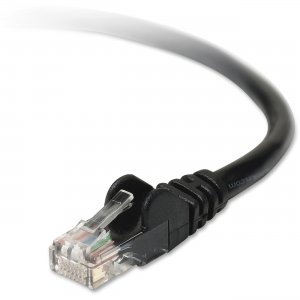 Belkin A3L791-03-BLK-S Cat5e Network Cable