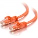 C2G 27893 10 ft Cat6 Snagless Crossover UTP Unshielded Network Patch Cable - Orange