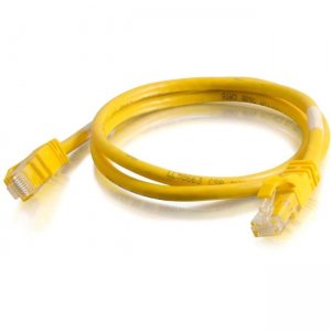 C2G 27872 7 ft Cat6 Snagless Crossover UTP Unshielded Network Patch Cable - Yellow