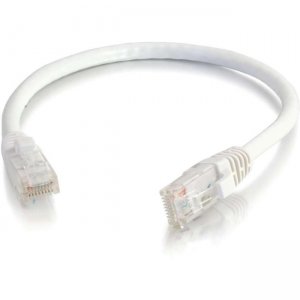 C2G 27168 125 ft Cat6 Snagless UTP Unshielded Network Patch Cable - White