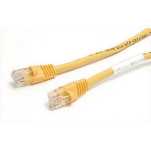 StarTech.com M45PATCH6YL 6 ft Yellow Molded Cat5e UTP Patch Cable