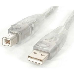 StarTech.com USB2HAB6T Transparent USB 2.0 Cable