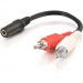 C2G 40424 Value Series Audio Y-Cable