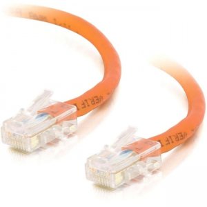 C2G 24509 7 ft Cat5e Non Booted Crossover UTP Unshielded Network Patch Cable - Orange