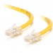 C2G 24497 3 ft Cat5e Non Booted Crossover UTP Unshielded Network Patch Cable - Yellow