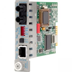 Omnitron Systems 8380-0 iConverter 10/100 ST Multimode 5km Plug-In Module 8380-0-x