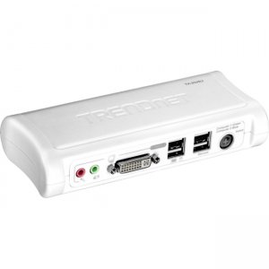 TRENDnet TK-204UK 2-port DVI USB KVM Switch with Audio Kit