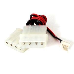 StarTech.com cpufanadapt 12in Fan Adapter TX3 to 2x LP4 Power